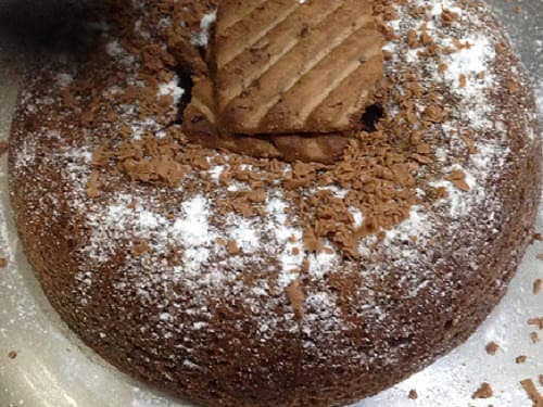 Biscuit Cake Recipe | Biscuit Cake Without Oven | 3 ingredient biscuit cake  - nams corner
