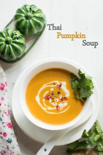 Thai Pumpkin Soup With Red Curry Paste Recipe by Archana's Kitchen