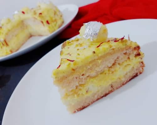 No Bake Rasmalai Cake (with Cake Rusks) - Sweet Simple Masala