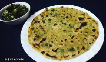 Spring Onion Paratha - Hare Pyaaz Ka Paratha Recipe