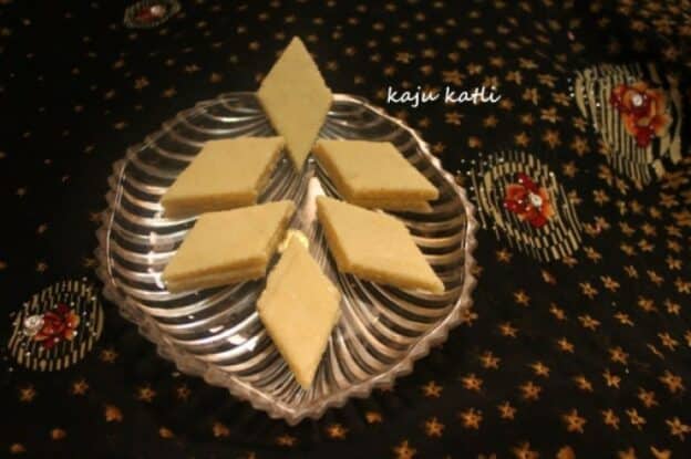 Kaju Katli Or Kaju Katri Recipe On Plattershare