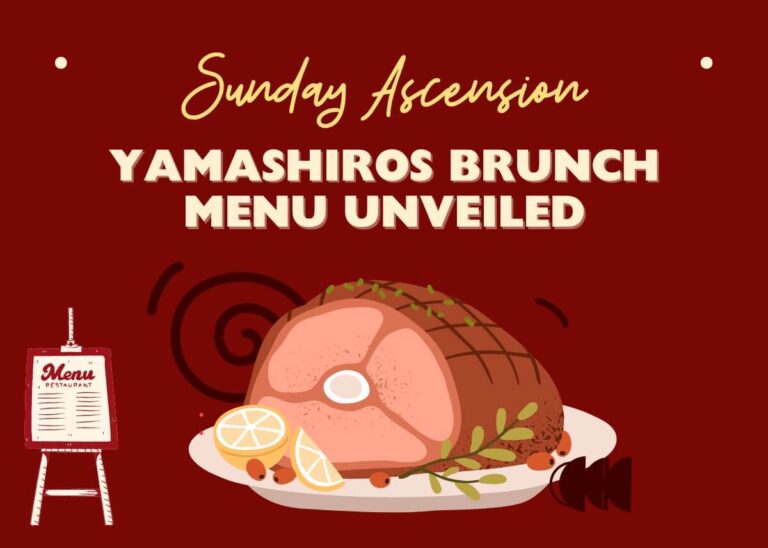 Sunday Ascension - Yamashiros Brunch Menu Unveiled 